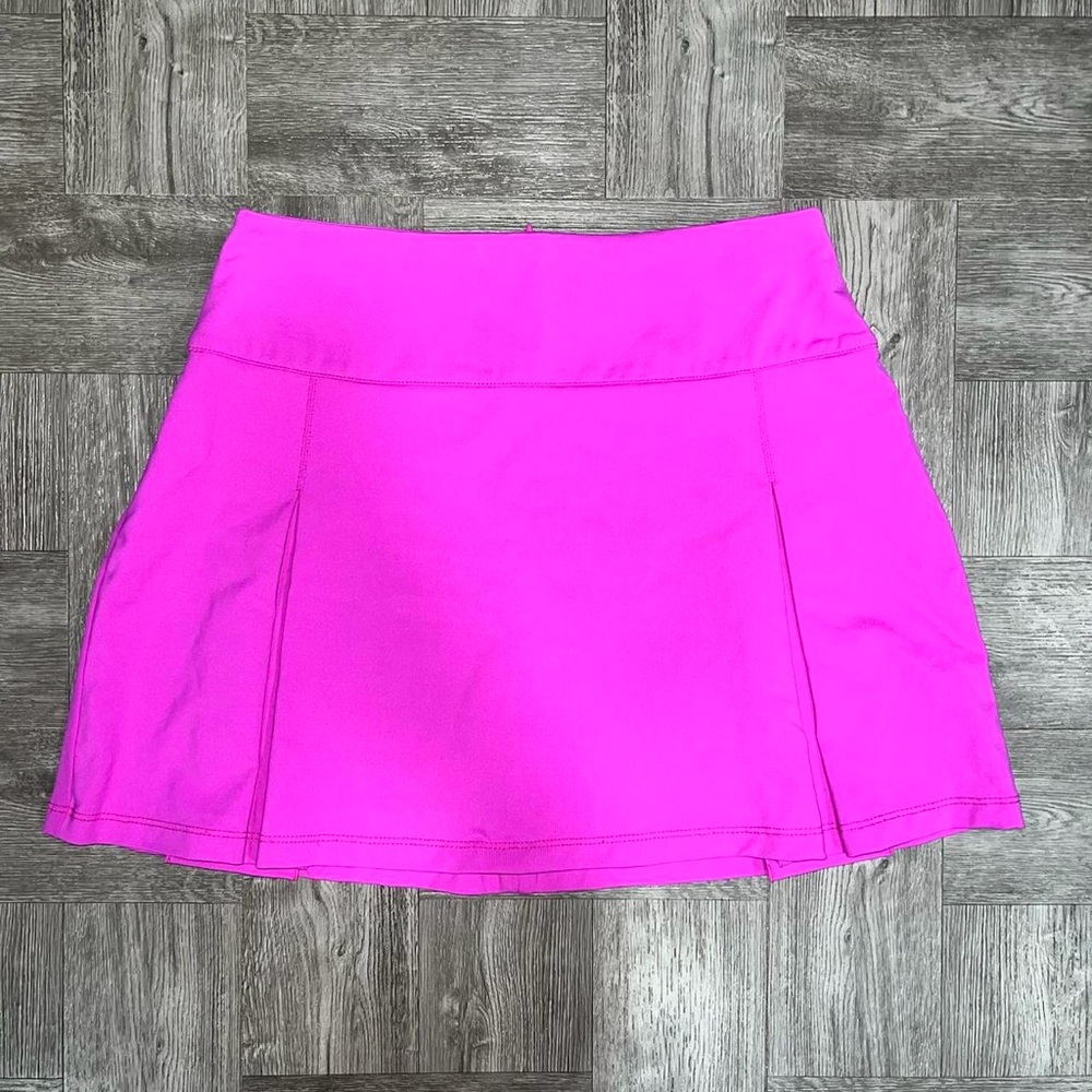 Vintage Tail Fuchsia Pleated Mini Skirt Size 6